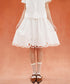 Scallop Embroidered Flare Skirt